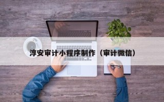 清徐淳安审计小程序制作（审计微信）
